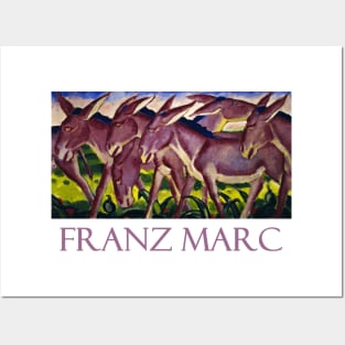 Donkey Frieze by Franz Marc Posters and Art